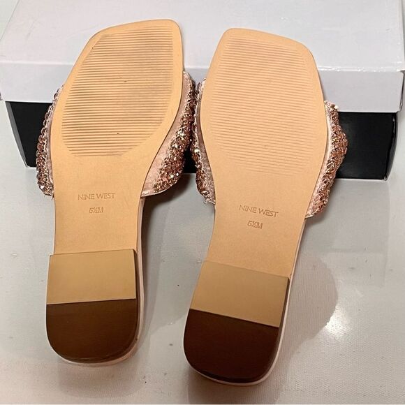 Nine West Mande2 Slide Sandals Shoes - Picture 7 of 7